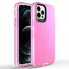 Heavy Duty Shockproof Defender Cases for iPhone 13 Pro Max 12 11 XR 7 Plus Clear Case