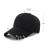 Sport Men Women Hat With Rings Stijlvolle design Baseball caps Outdoor Plain Riem Back Cap Casual verstelbare papa hoeden voor unisex