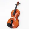 Violon de couleur naturelle instrument en bois de tilleul violon 4/4 gamme complète violon professionnel adulte et enfant de haute qualité 4/4