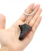 Novo estilo 3D Basketball Keychain estéreo tênis Keychains PVC Pingente de moda de chaveiro de alta qualidade para homens mulheres