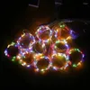 Струны, светодиодные с аккумулятором 3M занавеска USB Light Direct Crownt String Lights Wedding Garland Lamp