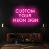 Deco Custom Neon спальня с Dimmable Switch акрил светодиод с днем ​​рождения знака рождения 220615