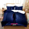 Bedding Sets AK-47 Neon Knight 3D Printing Adult Kids Polyester Quilt Cover with Pillowcase 2/3pcs Home Hotel Universal Duvet Cover Set