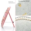 Bolsas de joyas bolsas estantes pendientes de perlas para el collar del collar del collar del tercio