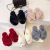 NXY SLIPPERS MULHER SLIPPER PARA CASA INVERNO AUTONO DE FAUX SHOTES QUENTE QUENTE MATELA FEMAN ALIME