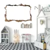 DIY Personalize sua imagem Decalques de adesivos de parede 3D decoração de decoração de arte vinil infantil bebê berçário mural DIY Pôster Crianças Decorações de quarto 220616