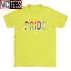 Gay Pride LGBT T -shirt för män Pure Cotton Tshirt Lesbian Homosexual Asexual Pansexual Bisexual 220509