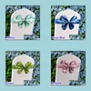 Sashes Chair Ers Home Textiles Garden Green Colour Sash Wedding Mini Style Butterfly Bow Tie Band Stretch Ribbon For On Sale Drop Delivery