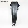 Sorbern Custom Cat Suit Crotch Boots Body Suit With Gloves Low Heel Round Toe Streched Bodywear Bdsm