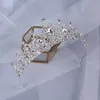 Rhinestone Kristal Gelin Başlıkları Gelin Düğün Aksesuarları için Tiaras Taçlar Gelin Takı Aksesuarı