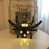 ハロウィーンの装飾モデリングライトカボチャスパイダーバットアウトドア装飾ライトヘロウィーンパーティーデコレーション弦楽