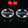 Party Decoration 10st Plastic Clear Flat Ball Christmas Ornament Wedding Box Candy Year Pendant Gift Hanging Xmas O0R4 Party