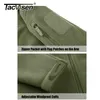Tacvasen Full Zip Up Tactical Army Fleece Jacket Milit￤r Termiska varma arbetsrockar Mens Safari Jacket Outwear Windbreaker 220816