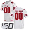 Maglie da calcio Wisconsin Badgers 5 Graham Mertz 16 Jack Dunn 29 Brady Schipper 34 Jackson Acker 43 Quan Easterling Custom Uomo Donna Youth Jersey