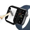 Coque en verre pour Apple Watch Series 8 Ultra 49 mm 7 45 41 42 44 40 38 mm HD trempé Bumper Screen Protector Hard PC Wacth Cases iwatch S8 7 Full Covers