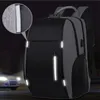 Men sac à dos antivol 22l USB Charge de voyage sac à dos 15,6 pouces ordinateur portable mâle étanche des sacs d'école de sport extérieur 220512