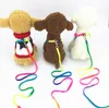 Rainbow Color Tractional Rope Dogs Collage Leash Pet Supplies Harnesses Dog Necklace Traction Nylon Ropes Walk SN4349