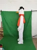 Snowman Mascot Costume Halloween Christmas Character Outfit Adult Size