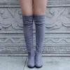 Size 34-43 2022 New Shoes Women Boots Red Over the Knee Boots Sexy Female Autumn Winter lady Thigh High Boots Height Increase Y220707