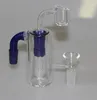 Hookah Glass Bong Ash Catchers 14mm 18mm Thick Pyrex Glass Bubbler AshCatchers 90 Degree Ashcatcher Water Pipes