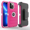 Clip Defender -hoesjes voor iPhone 14 13 12 11 Pro Max XR XS Max 6 7 8 Plus Samsung A12 A32 A13 A33 A53 S22 Ultra Verbeter TPU -dikte strips Ontwerpers