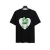Mens T Shirt Designer T-shirts Fashion Rabbit Dog Heart Print Top For Summer Men Women Short Sleeve Tee Shirt Crew Neck Cotton Tees Lovers