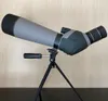 20-60x80 Spotting Scope Waterproof Dual Focusing Zoom Bak4 Helt multibelagd 45 graders vinklad okular för fågelskådning