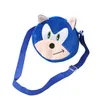 Leuke kleine tas Kids Toys Sonic Plush Dolls Pillow Cartoon Movie Perscheppen Plauwe speelgoed Love Animal Holiday Creative Gift