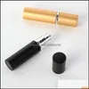 Packing Bottles Office School Business Industrial 5 ml per flaska Aluminium Anodiserad kompakt Atomizer Fragrance Glass Scent-flaskor Relar R