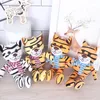 Keychains år 17 cm tiger fylld plysch tokendant present nyckelring leksak dollkeychains fier22