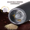 Gravity Electric Salt and Pepper Grinder Set med justerbar grovhet Automatisk kvarn 220510