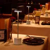 Trådlös beröring av dimning av bordslampor för bar KTV Hotel vardagsrum Läsning Nattljus LED -laddningsbar sänglampa USB Desk Lamp H220423