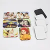 Sublimation MDF Fridge Magnets Blank Stickers Wooden Refrigerator Magnet