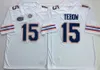 Tim Tebow Jersey Jeff Driskel 11 Kyle Trask 22 Emmitt Smith 81 Aaron Hernandez 84 Kyle Pitts Jerseys Vintage NCAA Retro Florida Gators costurados