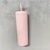 19 unz Eatable Słomka z pokrywką i logo butelka z wodą plastikową silikonową filiżankę kawy ze słomkowym mlekiem bąbelkowym kubkiem