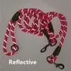 Dog Collars & Leashes Leash Harnesses Leads For Dogs Walking Slung Shoulder Hands Free Running Chain Multifunctional Double-head LeashDog