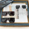 Okulary przeciwsłoneczne Off Men Wysokiej jakości octanowa odzież uliczna optyczna białe okulary UV400 Outdoor Driving Mężczyzna OW40018U Sun Glassunglasses Belo22