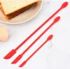 6 Pieces Silicone Last Drop Spatula Spoon for Beauty Kitchen Makeup Bottle Scraper Lotion Tiny for Girls and Women