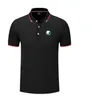 사우디 아라비아 전국 축구 팀 남자와 여자 폴로 셔츠 실크 브로케이드 짧은 슬리브 스포츠 옷깃 티셔츠 로고가 맞춤화 될 수 있습니다