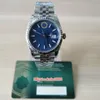 EWF dameshorloges 126234 36 mm roestvrij 904L blauwe saffier serienummer kaart jubileumarmband Cal 3235 uurwerk automatisch m258M