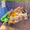 Party Favorit 2022 Cartoon Chai Xiaohu Keychain Kvinna Söt Utsökt Tiger Doll Key Chain Pendant Present