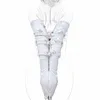 2pc/lot female sexyy toys leather Long Sleeve Gloves BDSM Arm Binder bondage fetish hood adult sexy for couples