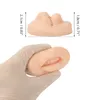 Pratica del tatuaggio del sopracciglio pelle 1pc3D labbro bifacciale in silicone tridimensionale