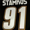 THR 40HERT TAGE MAN STEVEN Stamkos Sarnia Tampa Geborduurde Hockey Jerseys Personaliseer elke naam en cijfer Jersey