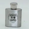 High quality 1oz 18/8 stainless steel mini hip flask with keychain,personlized logo is available