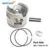 6R5-11631-01-93 6R5-11642-01-93 KIT PISTON PARTS STD PARTE PARA YAMAHA 115HP-225HP MOTOR DE LIMBRA DE