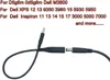 7,4 mm do 4,5 mm Dongle DC Zasilnik Kabel dla Dell D5G6M, 0D5G6M, 57J49, 331-9319 M3800 XPS 12 13 15 5930 18110 1810 1810