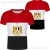 EGYPTE t-shirt gratis aangepaste s naam nummer egy Tshirt natie vlag bijvoorbeeld arabische republiek egyptische land print po kleding 220609