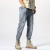 Heren Denim Joggingbroek Heren Distressed Jeans Groot formaat Cool Boys Designer Ripped