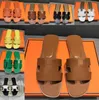 Casual Shoes Womens Summer Sandals Beach Slide Slippers Crocodile Skin Leather Flip Flops Sexy Heels Ladies Sandali Fashion Designs Orange